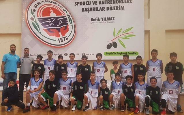 Gemlik Basketbol Alt Yapılarda Dolu Dizgin Gidiyor